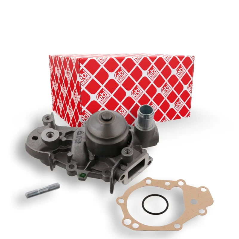Image of FEBI BILSTEIN 21241 Water pump Cast Aluminium, with seal ring, with gasket/seal Cast Aluminium Water Pump (1260)