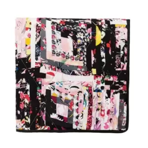 Image of Ted Baker Patchwork Cotton Throw - Multi