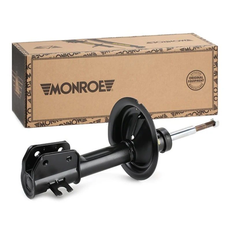 Image of MONROE 10053 Shock absorber MONROE Original Oil Pressure, Twin-Tube, Suspension Strut, Bottom Clamp Shock Absorber (854)