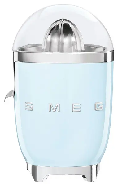 image of Smeg 50's Retro CJF01PBUK Juicer - Pastel Blue