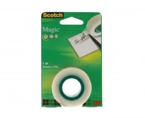 Image of 3M Scotch Magic Tape 19mm x 25m Clear
