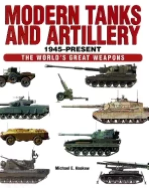 Image of modern tanks and artillery 1945 present