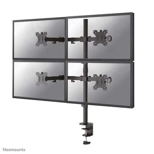 Image of NeoMounts by Newstar Neomount Quad Desk Mnt 10-32 FPMA-D550D4BLACK