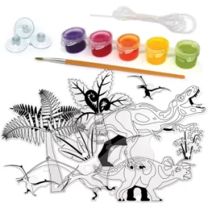 Image of DinosArt Suncatchers Windows Picture Activity Kit