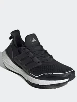 Image of adidas Ultraboost 21 Cold.rdy Shoes, Black/Grey, Size 11, Men