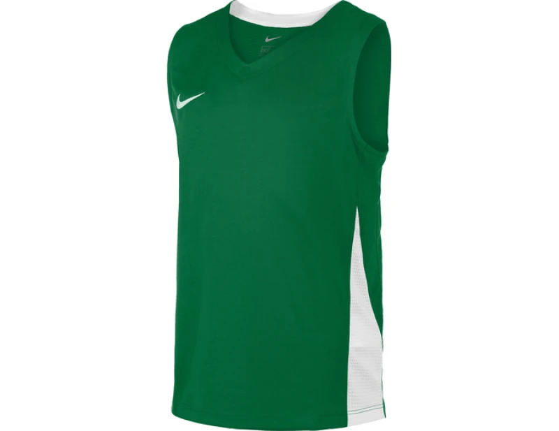 Image of Nike Team Basketball Stock 20 Jersey Kids Green C302 XS