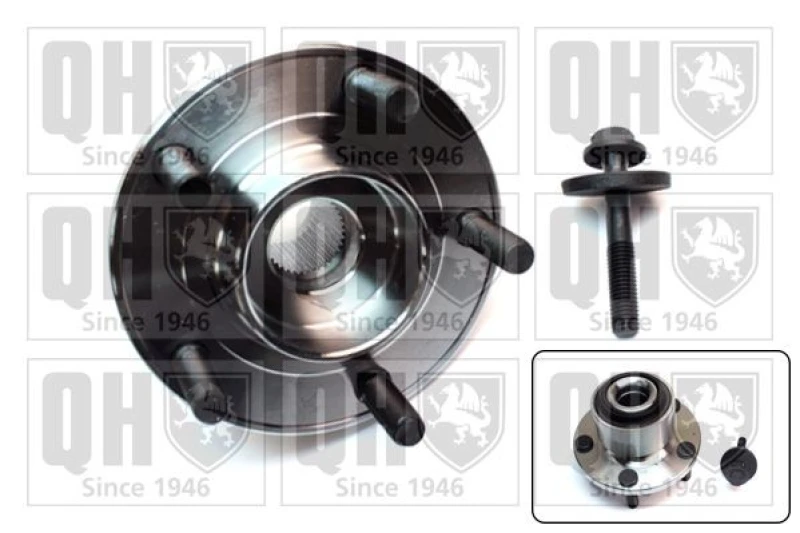 Image of QUINTON HAZELL Wheel bearing kit QUINTON HAZELL QWB1461