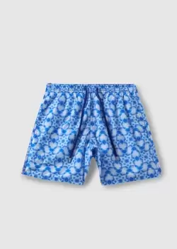 Image of Vilebrequin Mens Moorea Swim Shorts In White