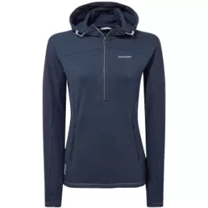 Image of Craghoppers Womens Dynamic Hooded Half Zip Jacket 10 - Bust 34' (86cm)