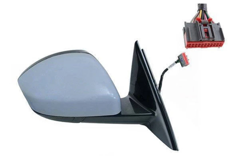 Image of ALKAR 9050054 Wing mirror Right, Electric, with Peripheral Lighting, primed Outside Mirror (50)