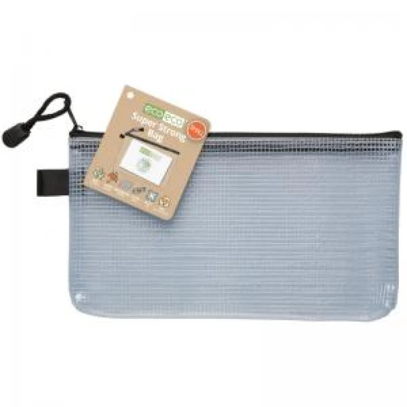 Image of Eco Eco Small 95% Recycled Super Strong Bag Clear eco037-S