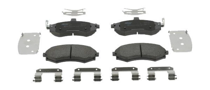 Image of JURID 572513J Brake pad set with acoustic wear warning, without accessories Brake Pad Set,disc brake (402)