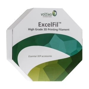 Image of Voltivo ExcelFil High grade 3D Printing Filament - ABS - 3mm - Grey