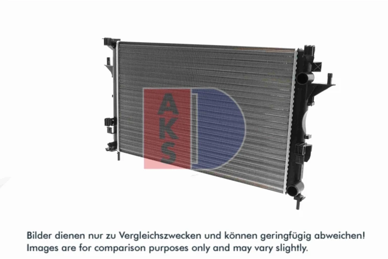 Image of AKS DASIS 180003N Engine radiator Mechanically jointed cooling fins Radiator,engine cooling (470)
