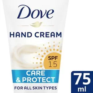 image of Dove Nourishing Hand Care Care Protect Hand Cream 75ml