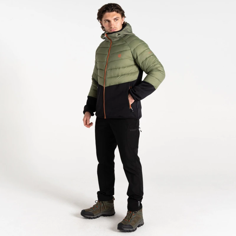 Image of Dare 2b Mens TorrekHybrid Insulated Puffer Jacket OlivineGreen male XS