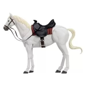 Image of Original Character Figma Action Figure Horse ver. 2 (White) 19 cm