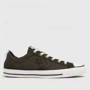 Image of Converse Khaki Tech Climber Star Player Trainers