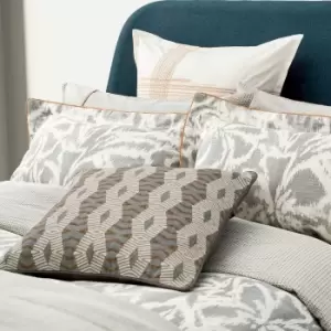 Image of Bedeck of Belfast Asha Double Duvet Cover, Grey