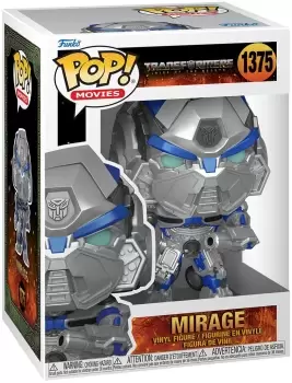 image of Transformers Rise of the Beasts - Mirage vinyl figurine no. 1375 Funko Pop! multicolour