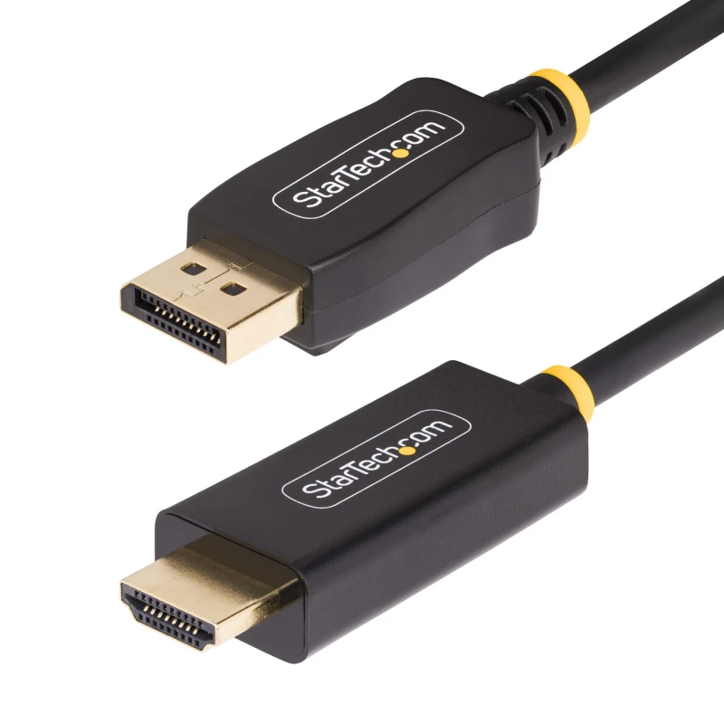 Image of StarTech.com 2m DisplayPort to HDMI Adapter Cable. 4K 60Hz with HDR. D