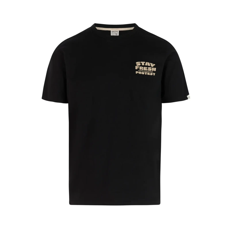 Image of Protest T-Shirt Protest Jarco Noir Male S