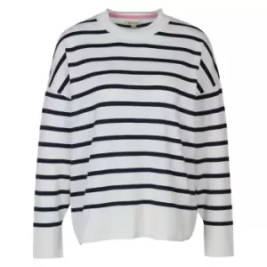 image of Barbour Womens Bradley Stripe Knit Cloud 10