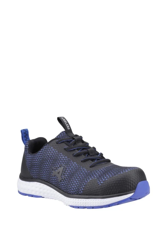 Image of Amblers Safety Womens AS615C Safety Trainer in Blue Size: 9 Blue Female 9