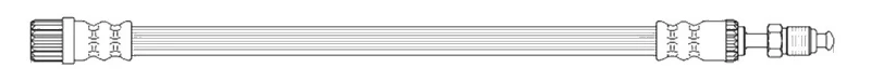 Image of K&K FT3261 Brake Hose Brake Hose (83)