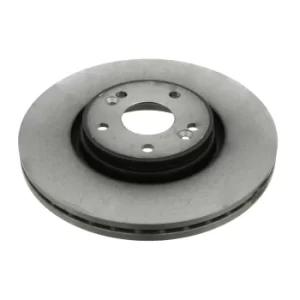 Image of Brake Disc 23333 by Febi Bilstein Front Axle 1 Single