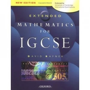 Image of Extended Mathematics for Igcse by David Rayner Paperback