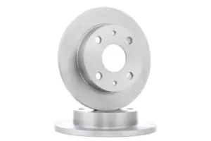Image of RIDEX Brake disc Front Axle 82B0453 Brake rotor,Brake discs DAIHATSU,Cuore VI (L251, L250_, L260_),Cuore VII (L275_, L285_, L276_),TREVIS