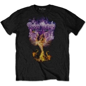 Image of Deep Purple - Phoenix Rising Unisex Large T-Shirt - Black