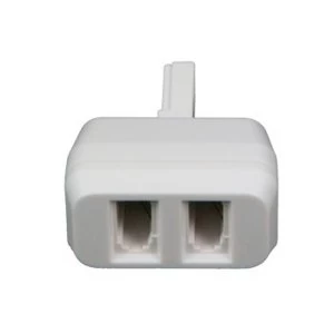Image of Uk Telephone Double Adaptor