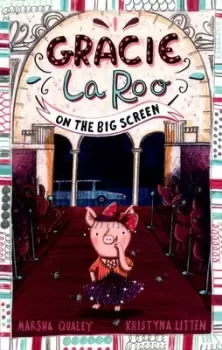 Image of Gracie LaRoo on the big screen by Marsha Qualey
