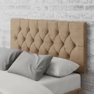 Image of Olivier Firenze Velour Headboard Champagne