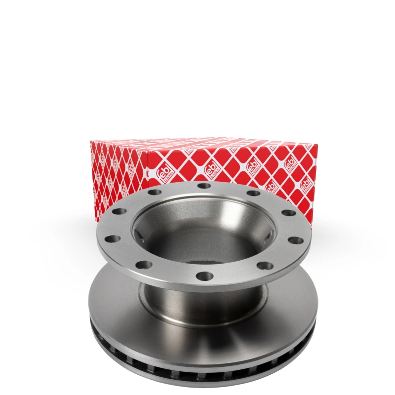 Image of FEBI BILSTEIN 173935 Brake disc Rear Axle, Vented, Oiled Brake Disc (82)