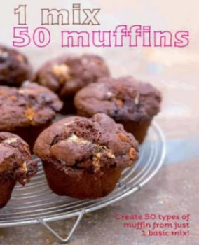 Image of 1 Mix 50 Muffins by Susanna Tee Hardback