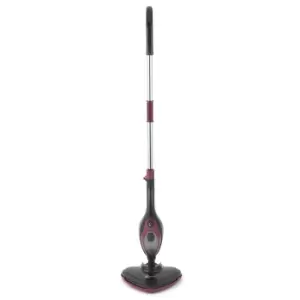 image of Kleeneze KL0598PLUM-B 12-in-1 1500W Multifunctional Steam Cleaner - Plum/Black