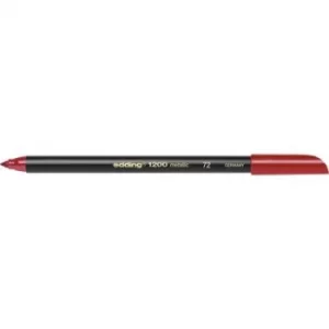 Image of Edding Colour pen E-1200 4-1200072 Red (metallic) 1 mm, 3mm