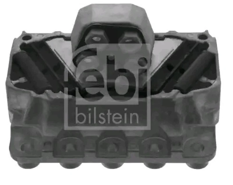 Image of FEBI BILSTEIN 48799 Engine mount Rear, Rubber-Metal Mount Engine Mounting (247)