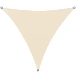 Image of Sun Sail Oxford Triangle Cream 4x4x4m