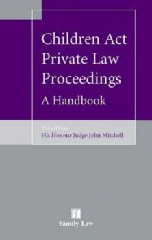 Image of Children Act private law proceedings by J Mitchell
