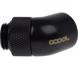 Image of Icicle 45 Degree Angled Rotary Fitting Black
