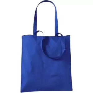 image of Westford Mill Promo Bag For Life - 10 Litres (One Size) (Bright Royal) - Bright Royal