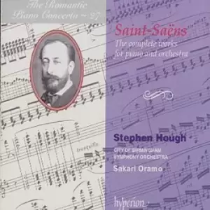 Image of Saint-Saens TheComplete Works for Piano and Orchestra by Peter Thomas CD Album