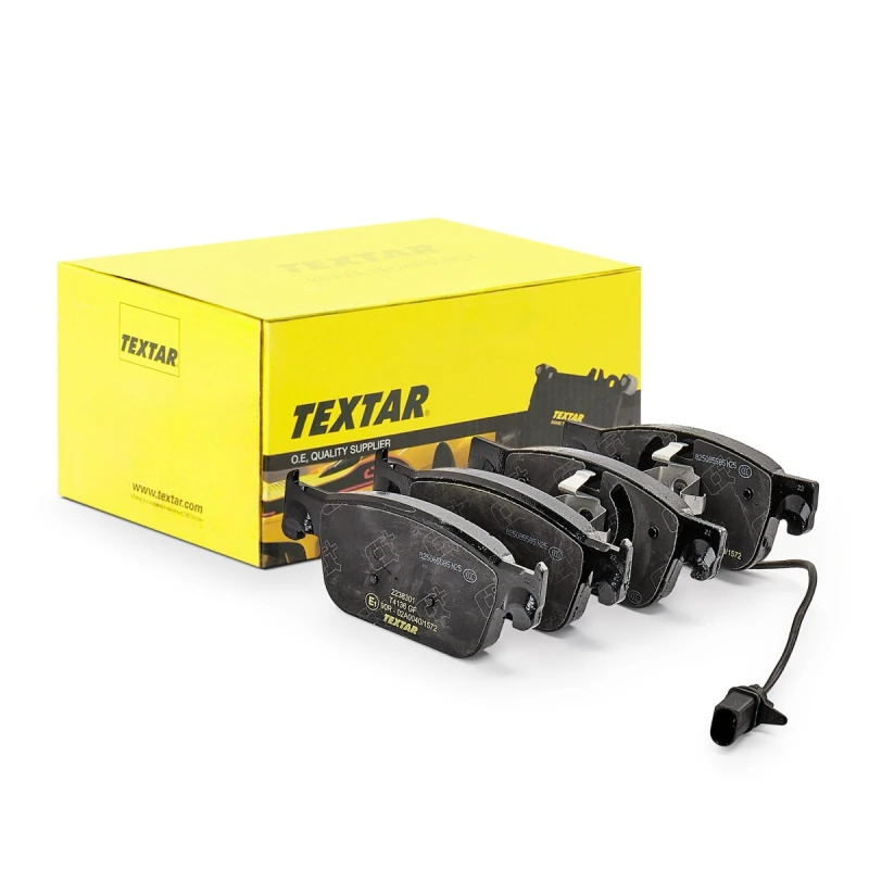Image of TEXTAR 2238301 Brake pad set Q+ incl. wear warning contact Brake Pad Set,disc brake (402)