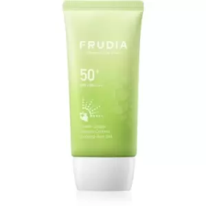 Image of Frudia Sun Green Grape Sebum Control moisturising sun gel for oily and combination skin SPF 50+ 50 g