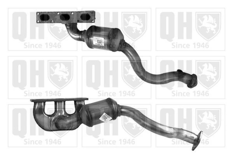 Image of QUINTON HAZELL Catalytic converter QUINTON HAZELL QCAT91455H