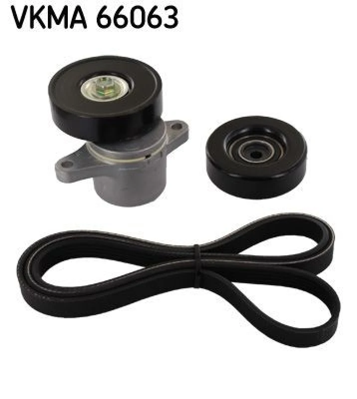 Image of SKF V-Ribbed Belt Set SKF VKMA 66063